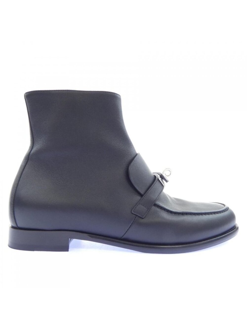 Hermes Kelsey Kelly Buckle Boots